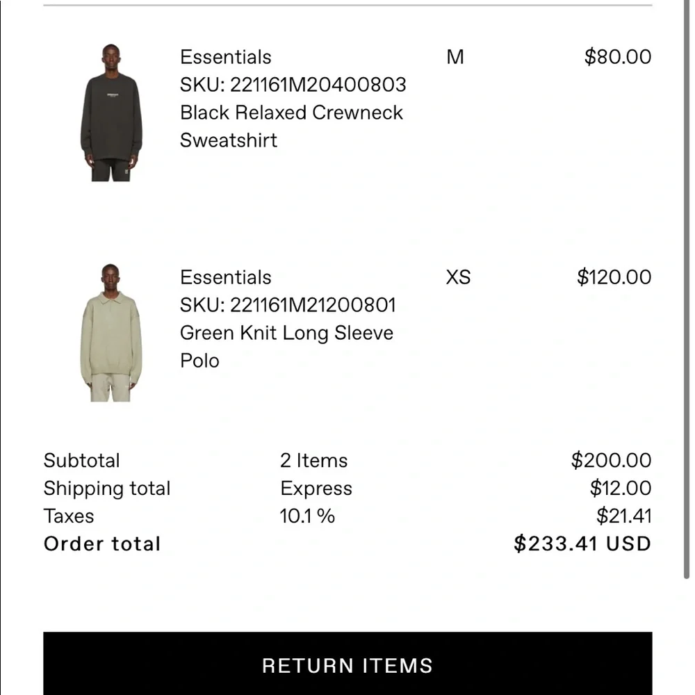 Essentials sweater - Picture 1 of 5